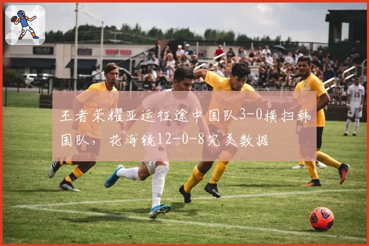 王者荣耀亚运征途中国队3-0横扫韩国队，花海镜12-0-8完美数据