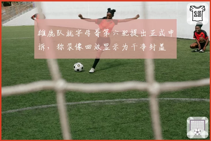 雄鹿队就字母哥第六犯提出正式申诉，称录像回放显示为干净封盖